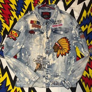 Stall & Dean 8ighth District Hartford Chiefs Denim Jacket